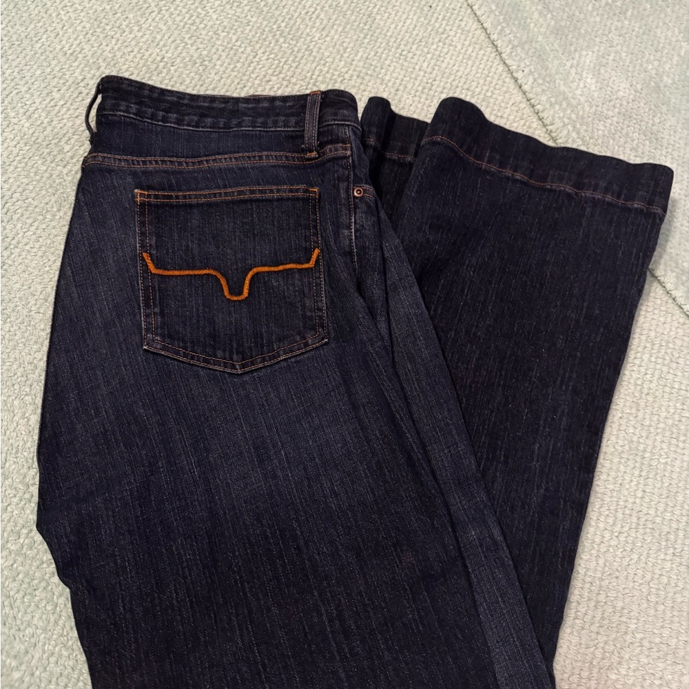 Kimes Ranch Women's Dark Blue Bootcut Jeans
